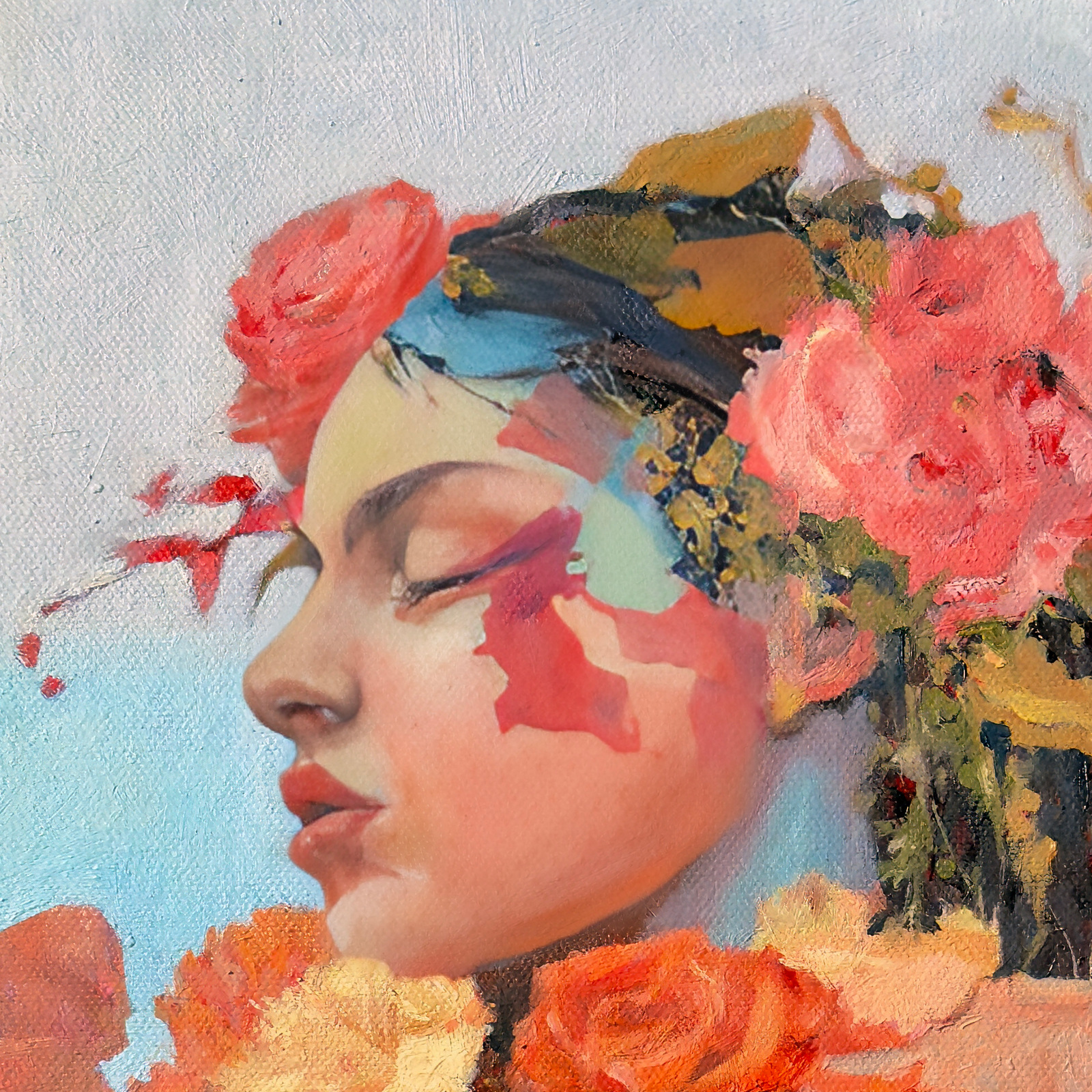 Flora’s Reverie — detail 1