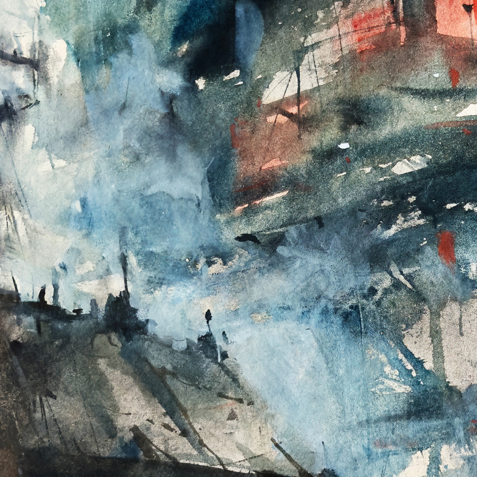 Lantern in the Mist — detail 2