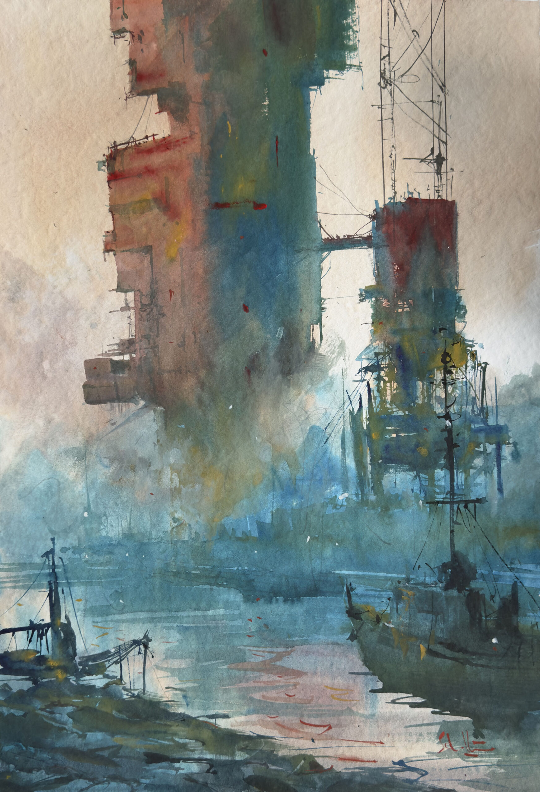 Tidelands of the High City by Robert Scholten