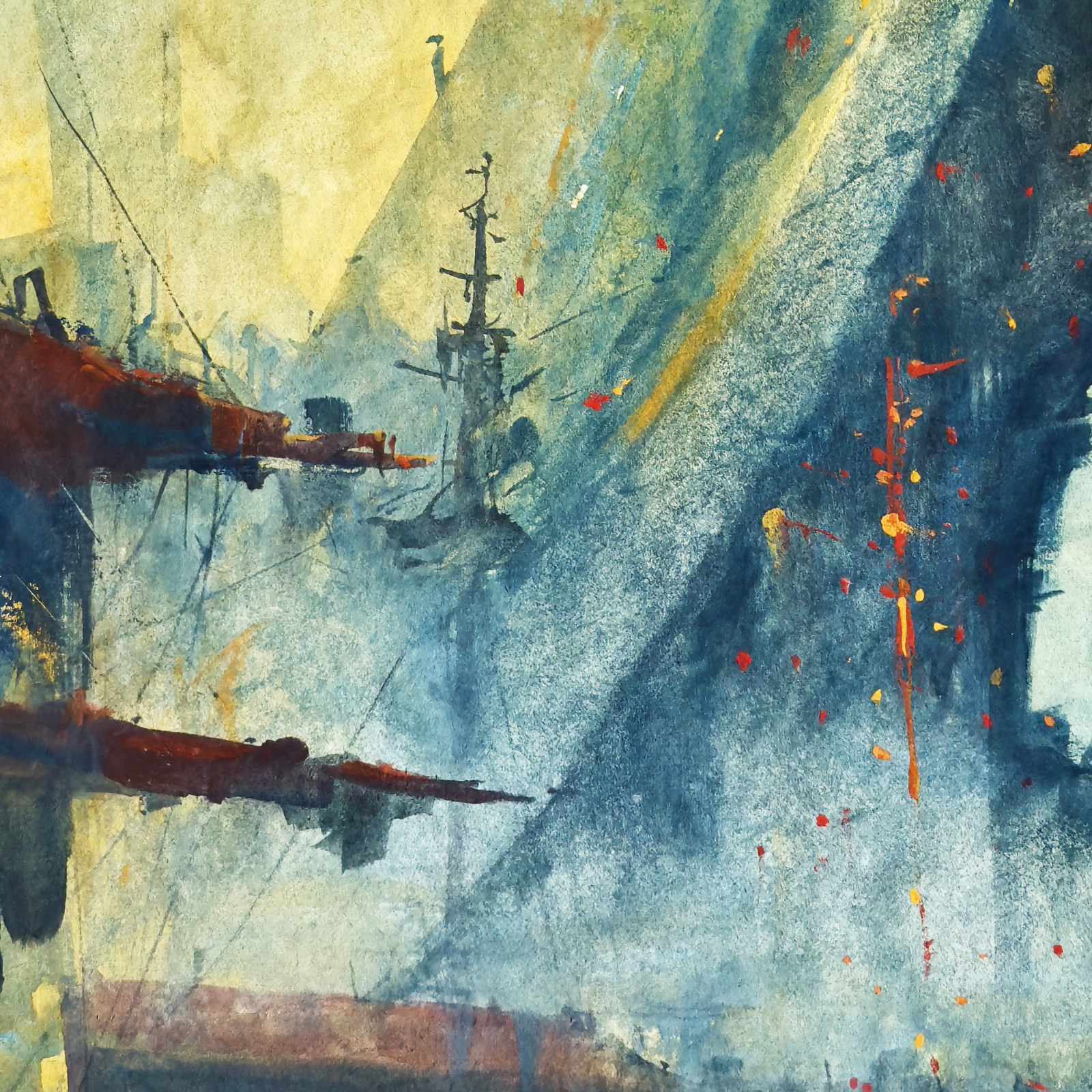 Pillars of Morning — detail 2