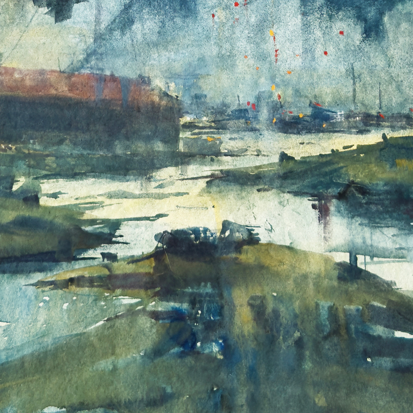 Pillars of Morning — detail 3