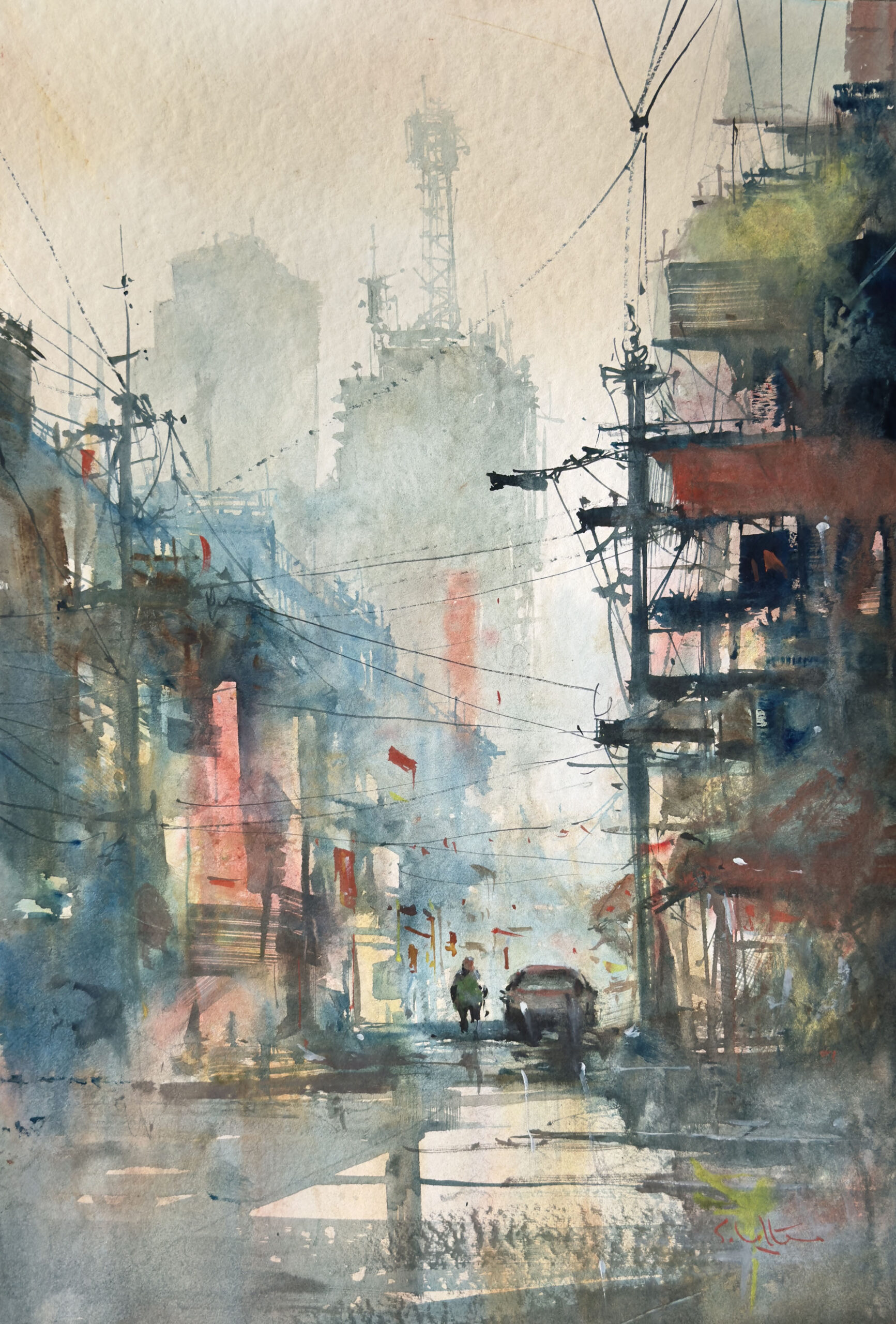 Rain District by Robert Scholten