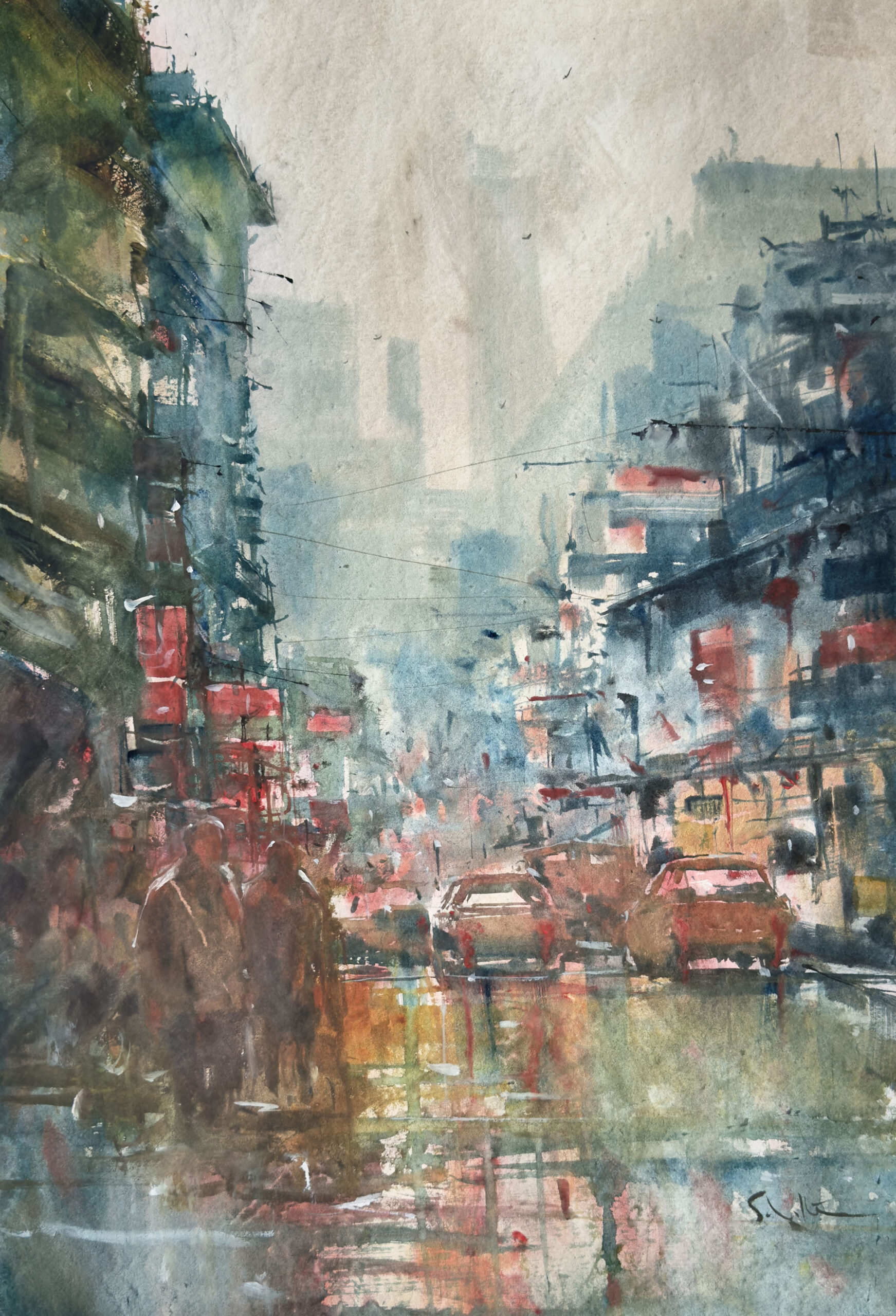 After the Neon Rain by Robert Scholten