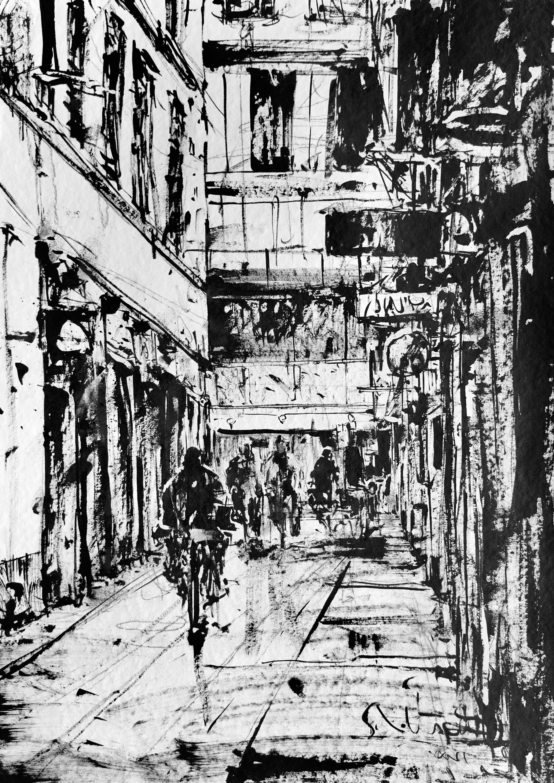 The Long Arcade by Robert Scholten